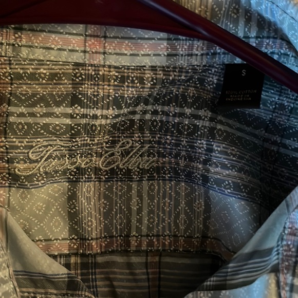 Mens Tessa Ella short sleeve, button down shirts - Picture 2 of 2